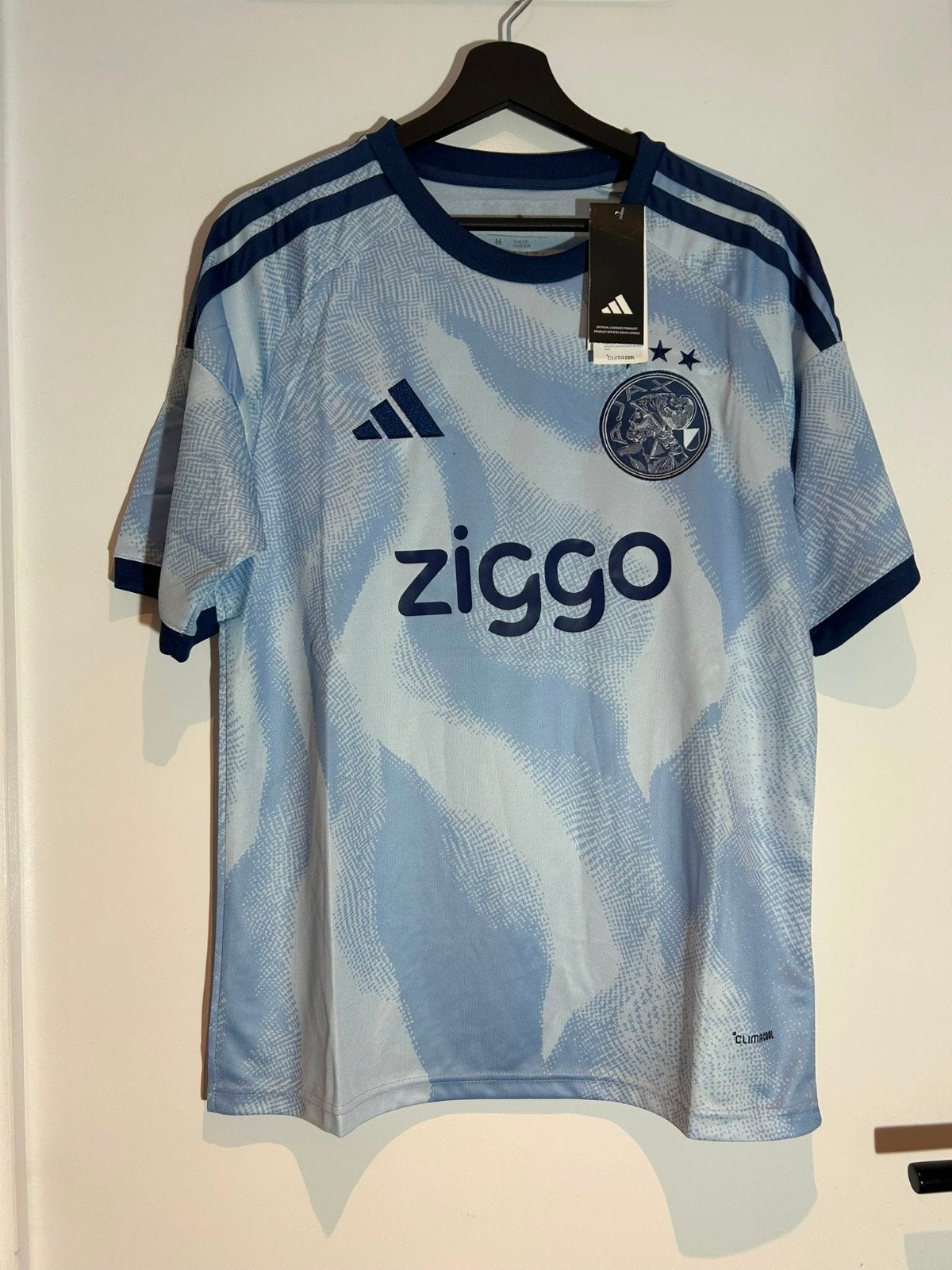 Ajax 3e Shirt - Alle Maten (ook Kids) met Bedrukking, Blauw, Nieuw, Overige maten, Ophalen of Verzenden