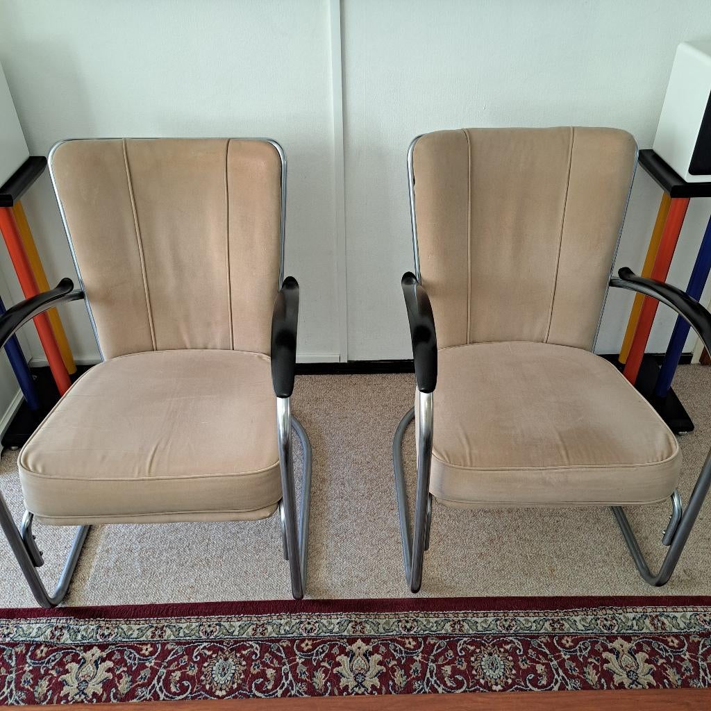 Gispen fauteuil 412 (Origineel Gispen), Ophalen