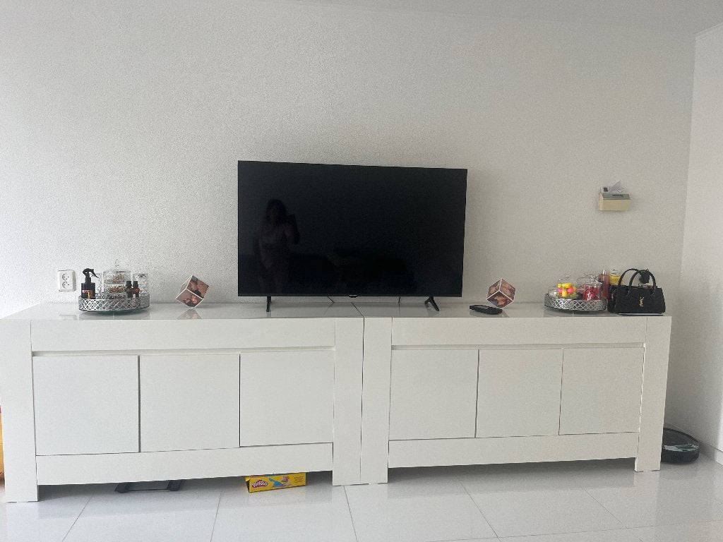 Dressoirs, Gebruikt, 25 tot 50 cm, Overige houtsoorten, Met deur(en)