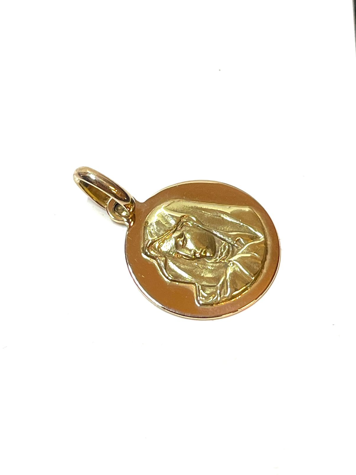18k gouden Maria hanger, Overige voorstellingen, -, -, Ophalen of Verzenden