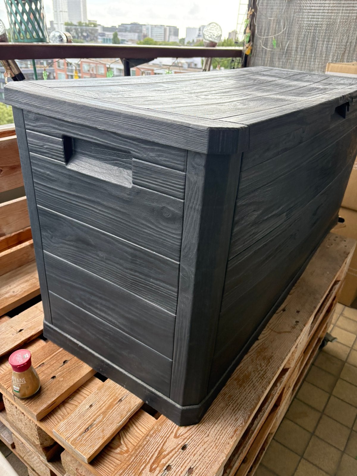 VERKOCHT!!! SOLD!!! Opbergbox voor buiten, Ophalen, Gebruikt, Kunststof, Overige typen