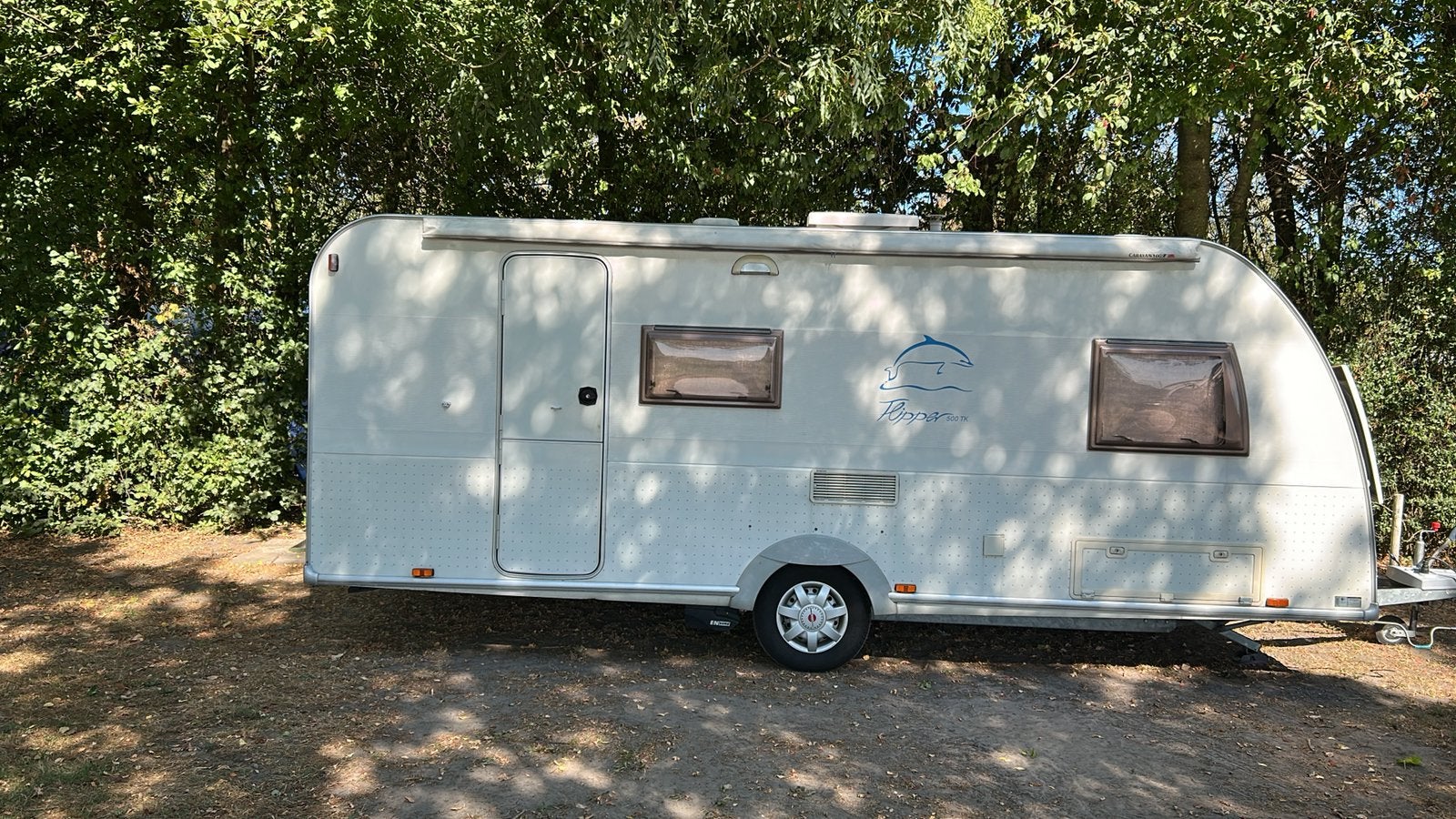 Burstner Flipper 500 TK | Stapelbed | Mover, Caravans en Kamperen, Mover, 7 tot 8 meter, Treinzit, Particulier