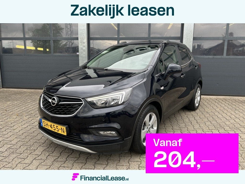 Opel Mokka X 1.4 Turbo 140pk Innovation, Voorwielaandrijving, Gebruikt, Zwart, Blauw