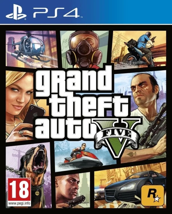 GTA 5 / Grand Theft Auto V PS4, Avontuur en Actie, Online, Gebruikt, Vanaf 18 jaar