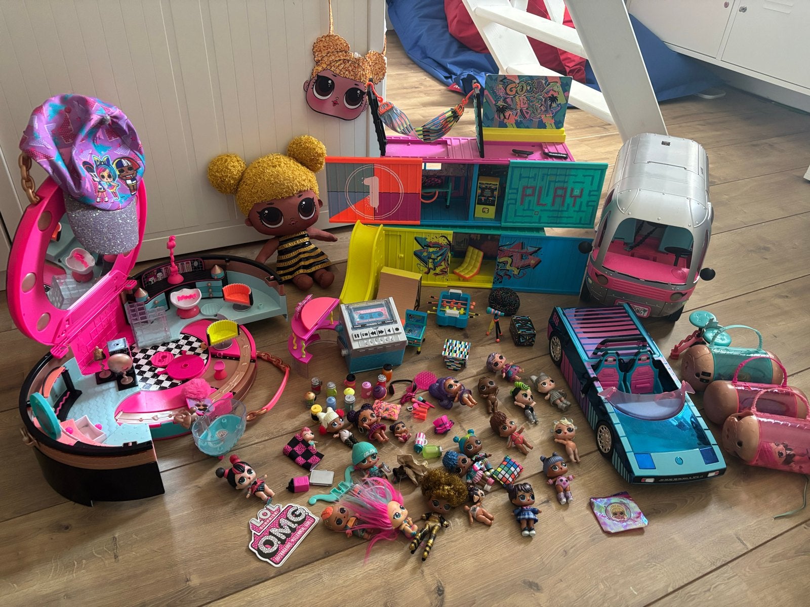 Groot L.O.L. Surprise! poppen en accessoires pakket, Ophalen, Gebruikt, Overige typen