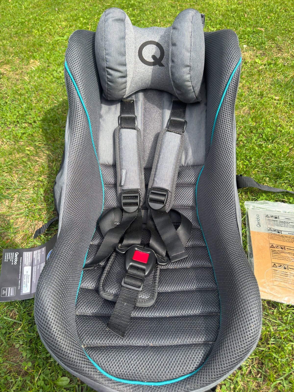 Qeridoo Babyzitje voor fietskar - Veilig en Comfortabel, Ophalen of Verzenden, Zo goed als nieuw