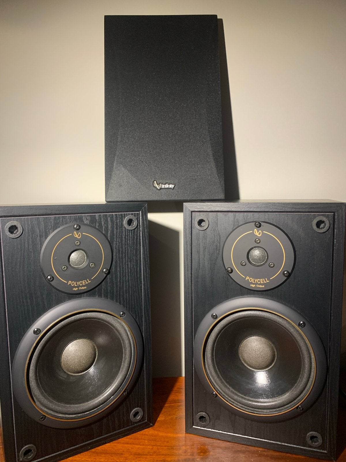 Infinity Amerikaans Speakerset - High End - Polycell Tweeter, Gebruikt, Speakerset, Ophalen of Verzenden, 60 tot 120 watt