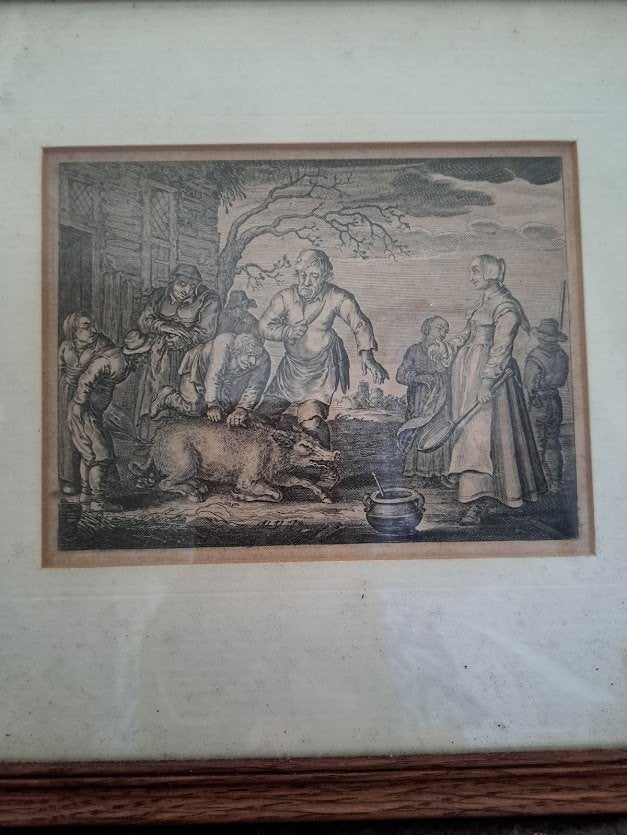 werk van Jacob Cats anno 1656, Ophalen of Verzenden, Achter glas, Overige onderwerpen