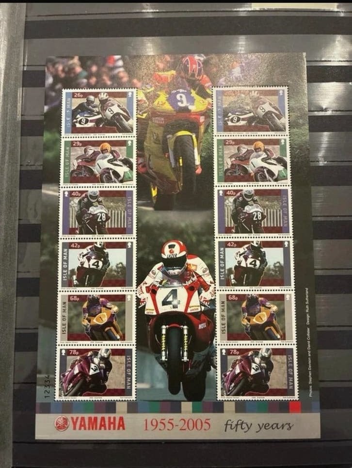 50 jaar Yamaha / Isle of Man races, Motoren, Ophalen of Verzenden, Nieuw
