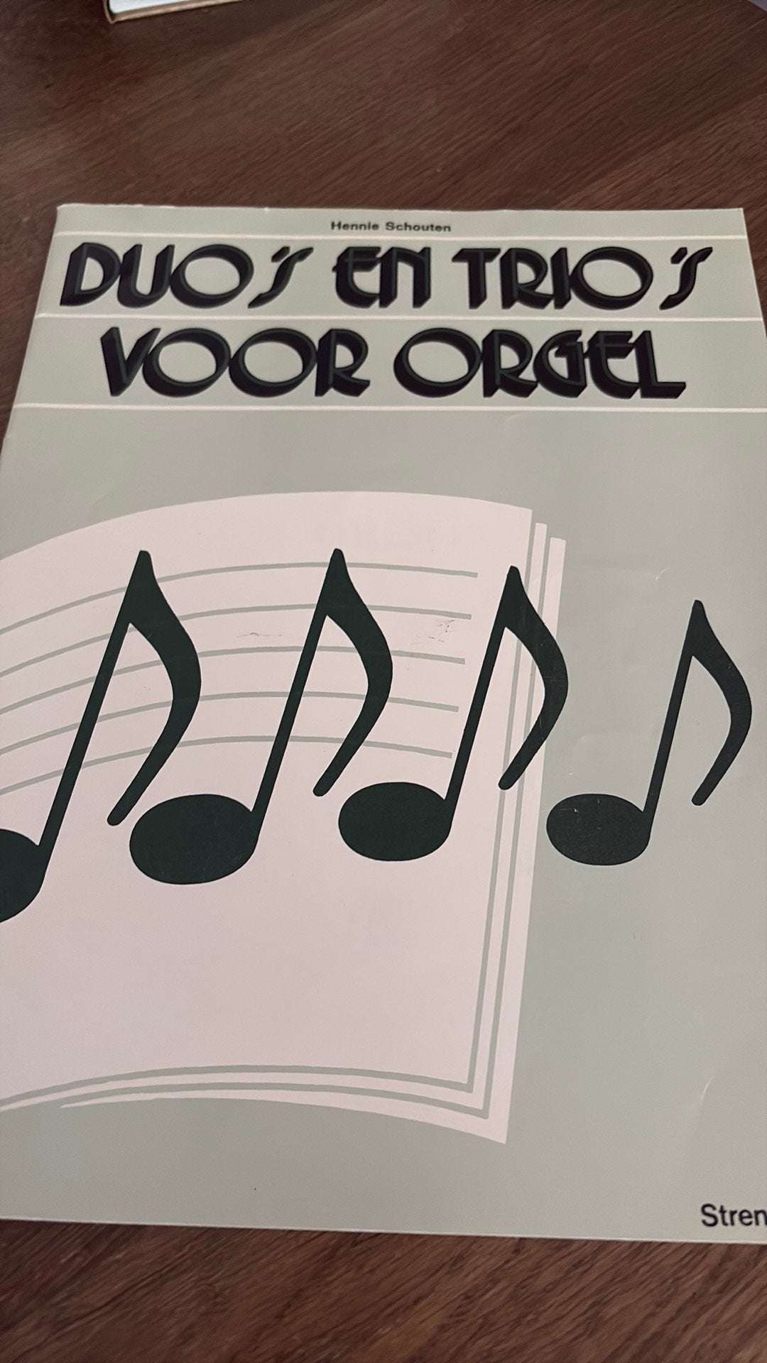 KR. Hennie Schouten. Duo’s en trio’s voor het orgel, Ophalen of Verzenden, Gebruikt, Artiest of Componist