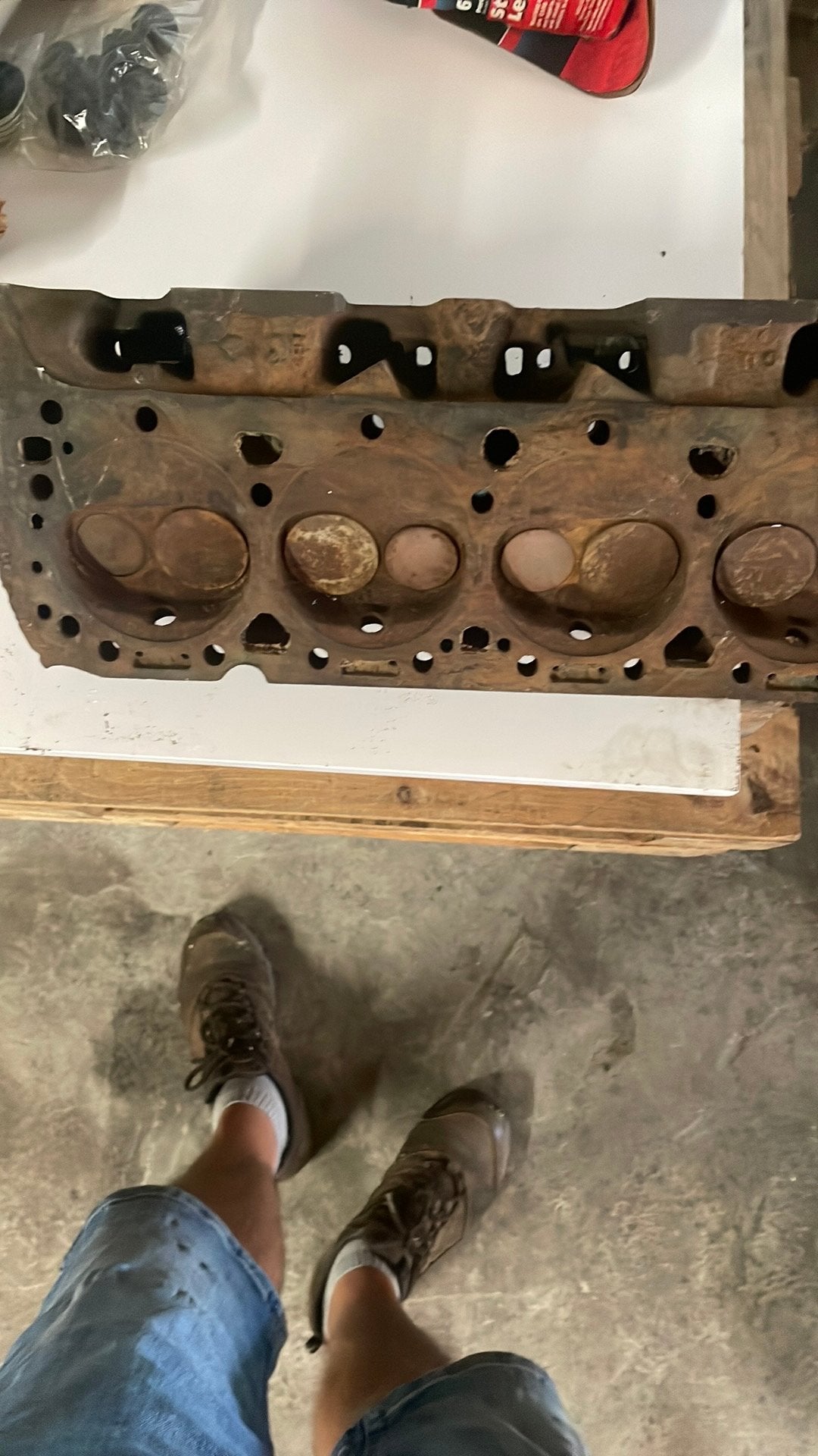 Cylinderkop Chevrolet casting 3917291, Ophalen, Amerikaanse onderdelen