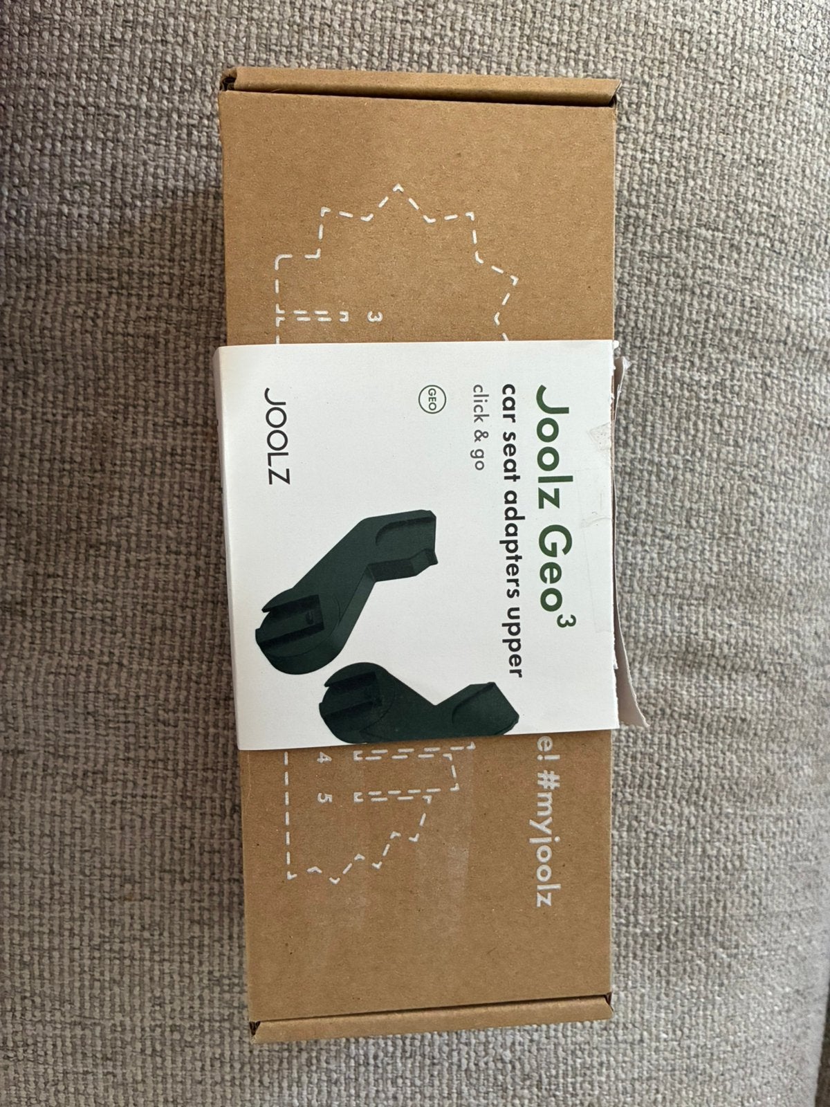 Car seat adapters upper Jools Geo 3, Kinderen en Baby's, Kinderwagens en Combinaties, Ophalen of Verzenden, Zo goed als nieuw