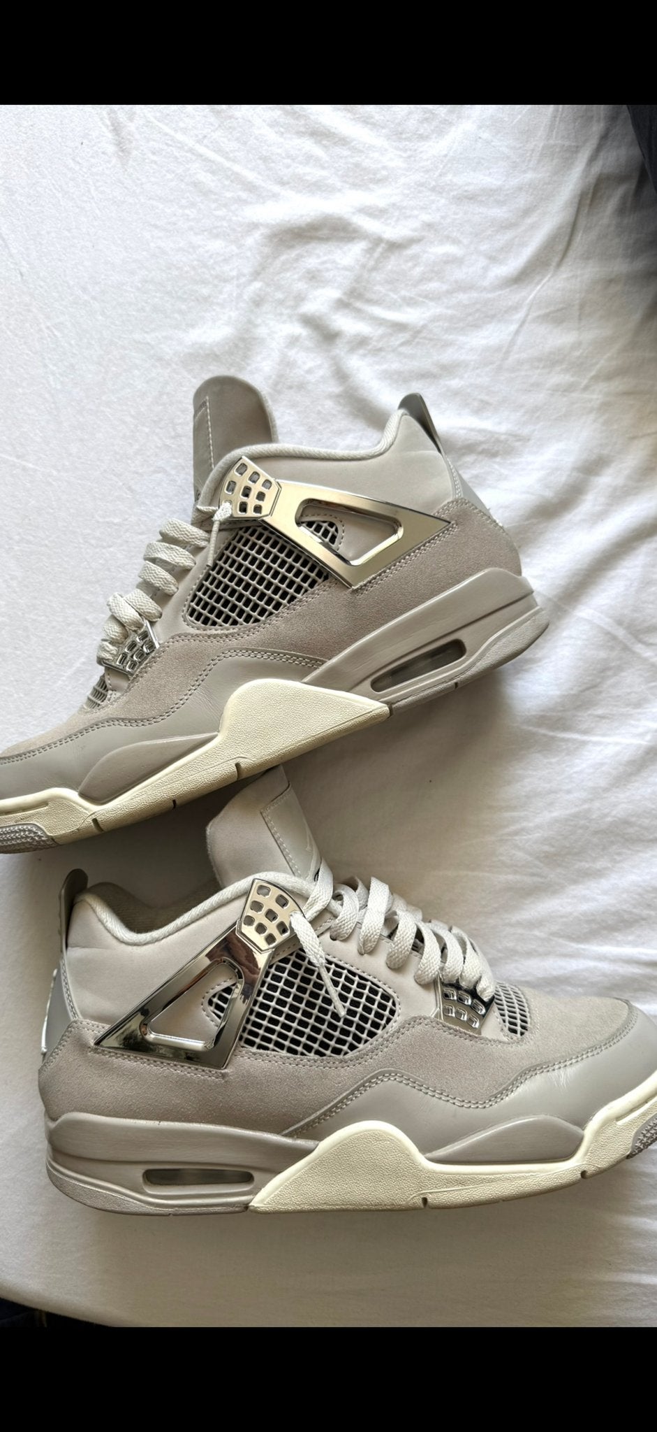 Jordan 4 Frozen Moments - Maat 42, Kleding | Heren, Schoenen, Zo goed als nieuw, Sneakers of Gympen, Overige kleuren, Verzenden