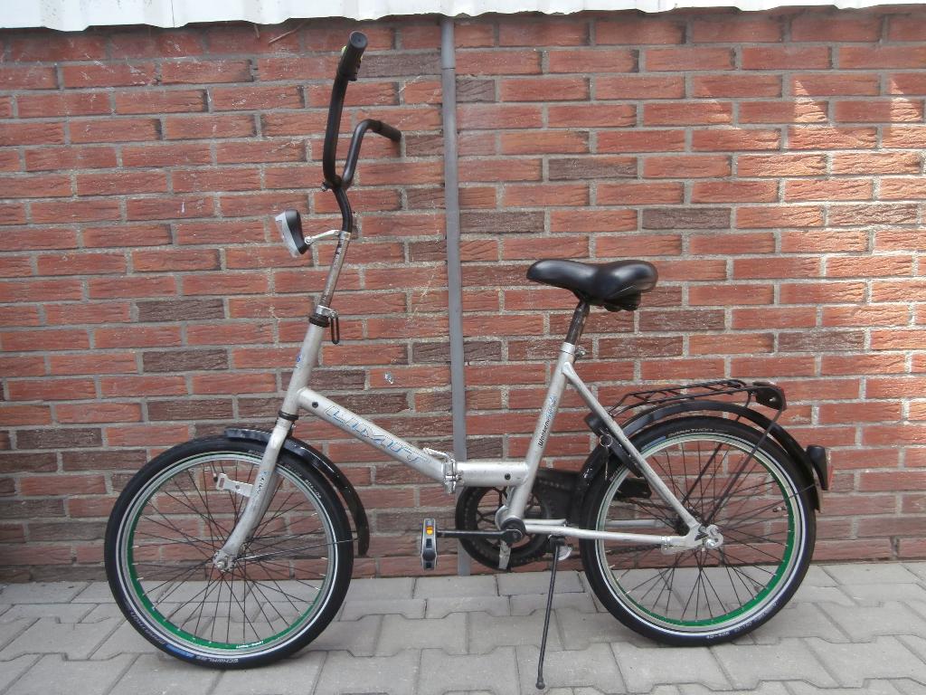 Limit Vouwfiets 20 inch. Deels opvouwbaar. NIEUWE BANDEN!, Fietsen en Brommers, Fietsen | Vouwfietsen, Ophalen, Gebruikt, Deels opvouwbaar