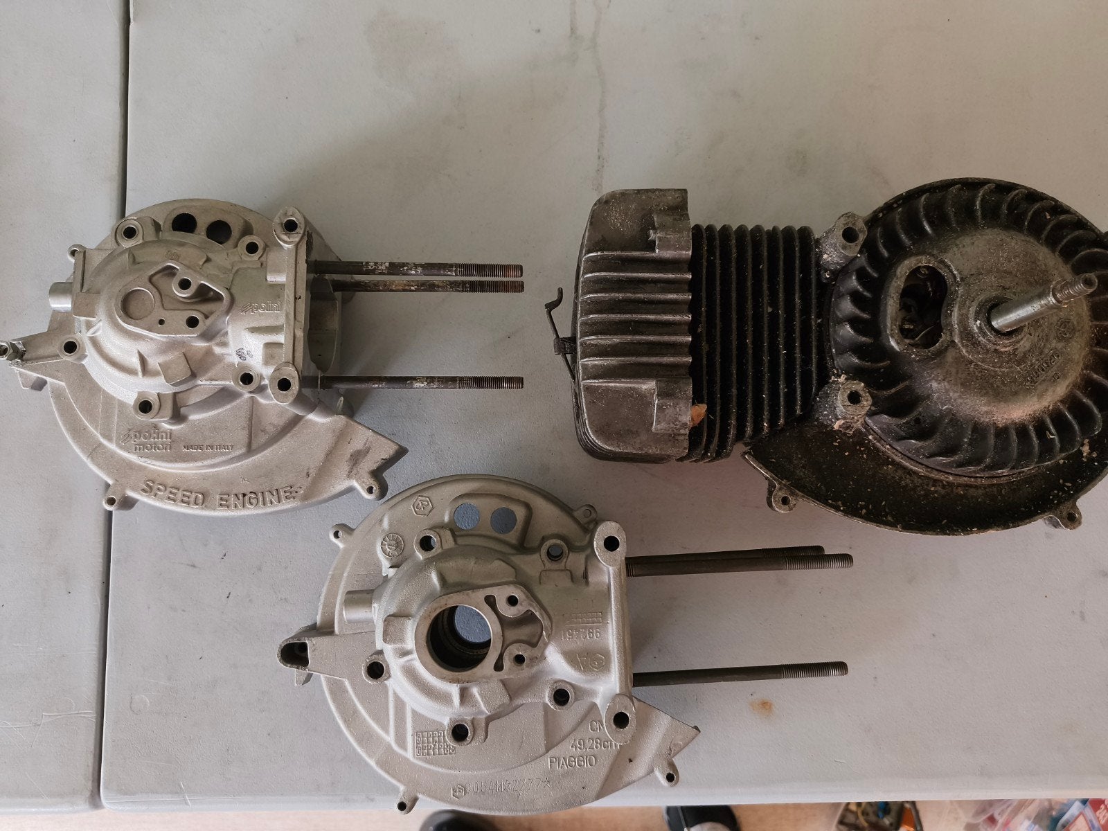 vespa ciao si citta motor blokjes, Fietsen en Brommers, Ophalen of Verzenden, Gebruikt, Blok