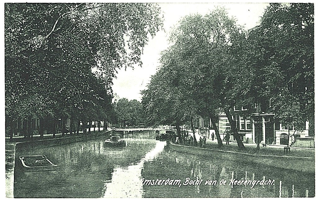 700484 Amsterdam Bocht v d Heerengracht 1906 Gelopen, Ophalen of Verzenden, Voor 1920, Gelopen, Noord-Holland
