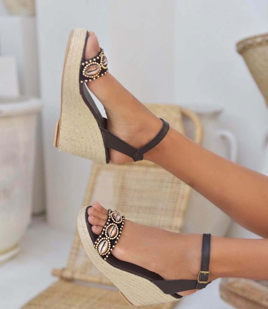 Hot Lava Sleehak Schoenen Maat 36 - Nieuw, Kleding | Dames, Schoenen, Nieuw, Sandalen of Muiltjes, Zwart, Ophalen of Verzenden