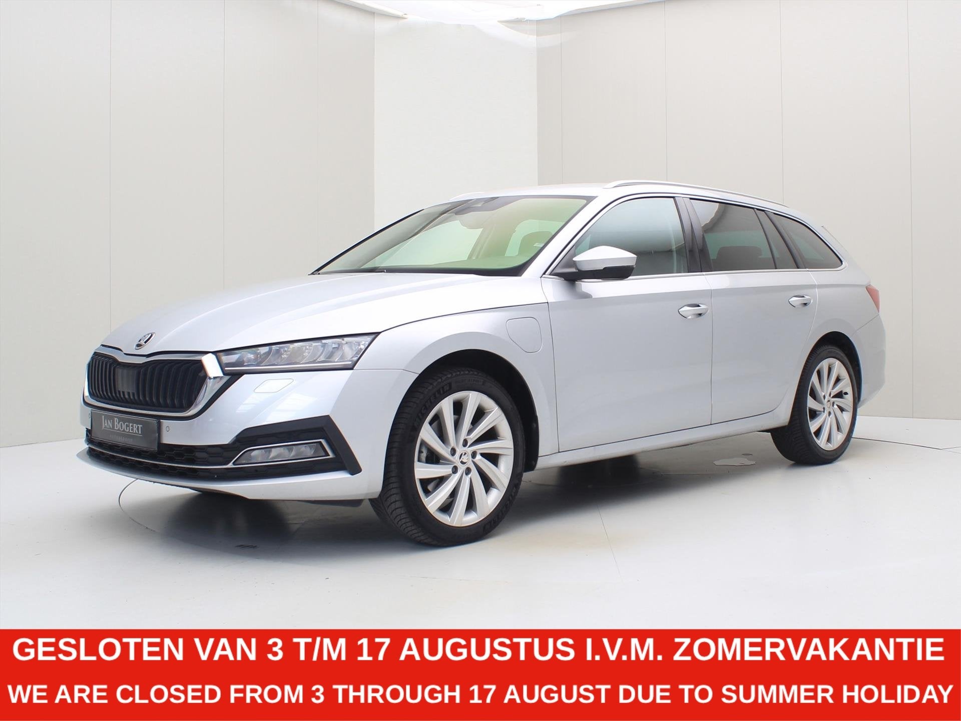 Skoda Octavia Combi 1.4 TSI PHEV 204PK DSG6 Clever Pack Prem, Gebruikt, 150 pk, Leder en Stof, Plug-in hybride