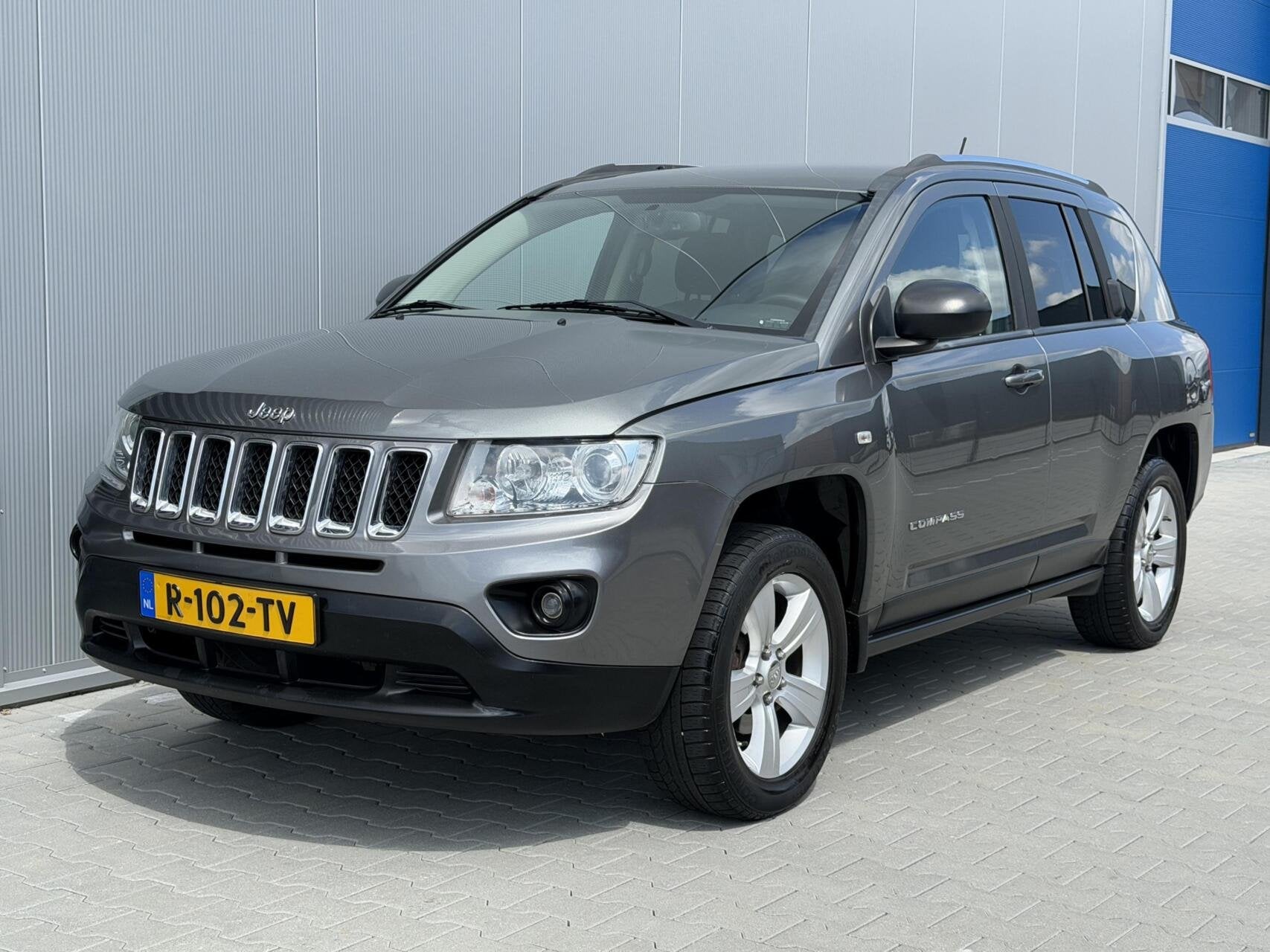 Jeep Compass 2.4 Sport 4WD 158.000km - Trekhaak 4x4, Auto's, Euro 5, 450 kg, Gebruikt, 4 cilinders