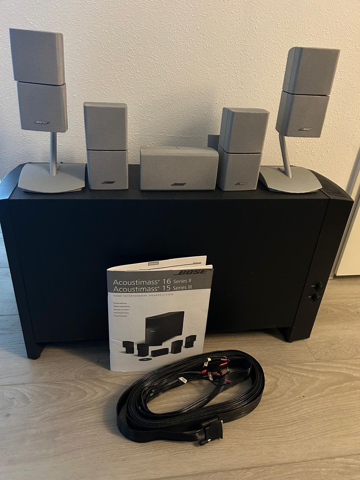 Bose acoustimass 15 series 3, Audio, Tv en Foto, 70 watt of meer, Zo goed als nieuw, 5.1-systeem, Ophalen