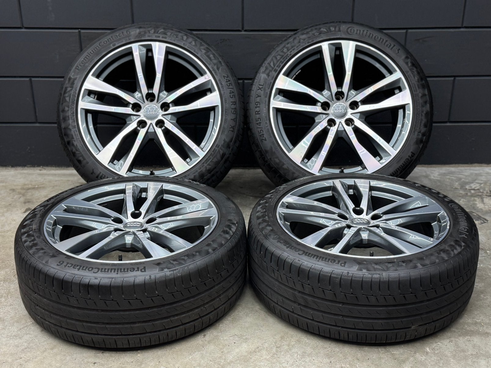 Originele 19 inch Audi A6 C8 5x112 ET40 8.5J Continental AO, Auto-onderdelen, 245 mm, ., Banden en Velgen, .