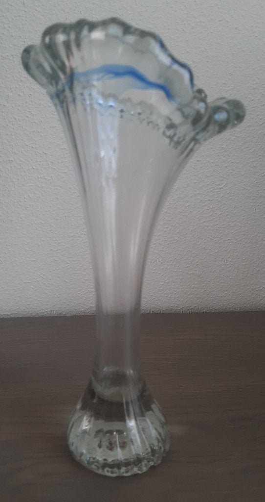 trompetvaas murano glas, Ophalen of Verzenden