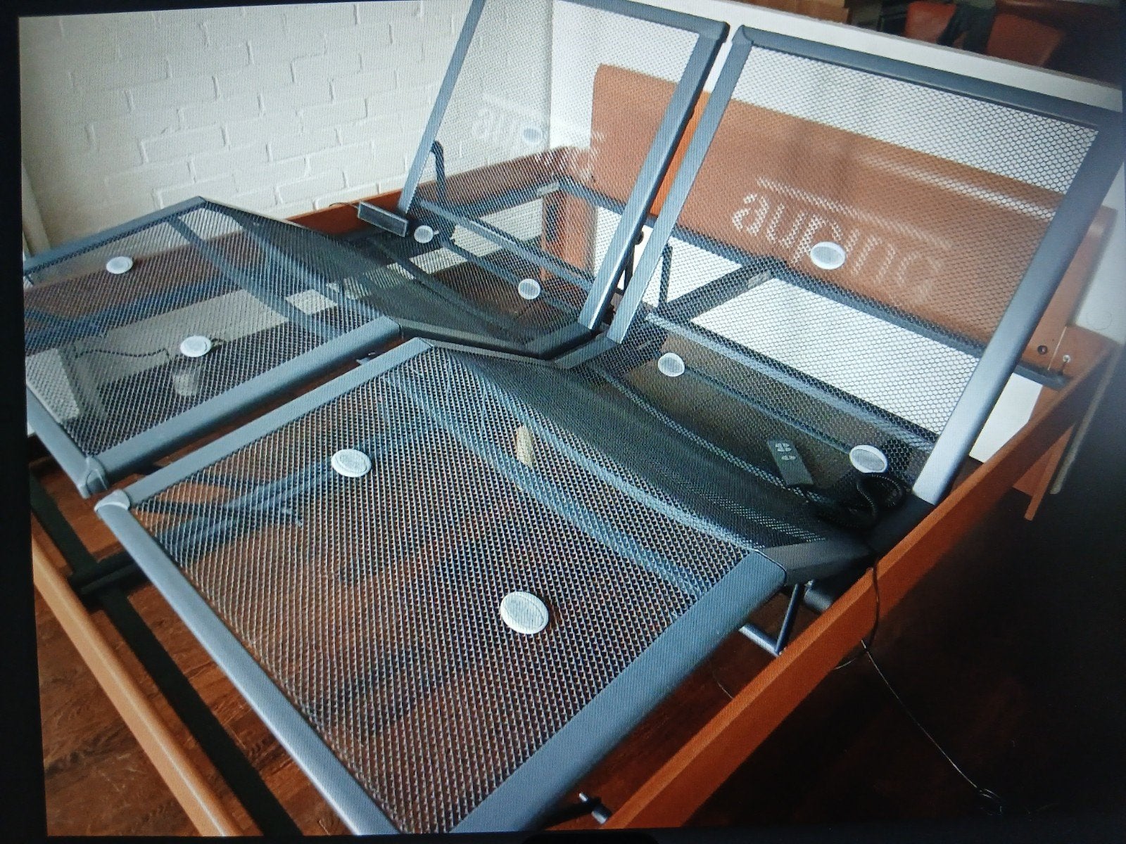 Auping auronde Electrisch 180x200 Hoog modele, Verstelbaar, Overige kleuren, Tweepersoons, Ophalen of Verzenden