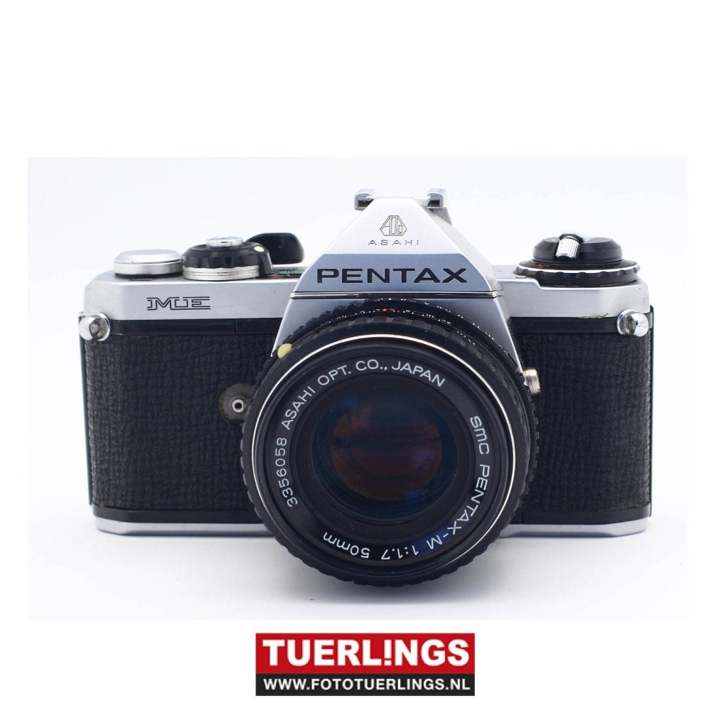 Pentax ME+50mm 1.7 spiegelreflex, Ophalen of Verzenden, Zo goed als nieuw, Spiegelreflex, Pentax