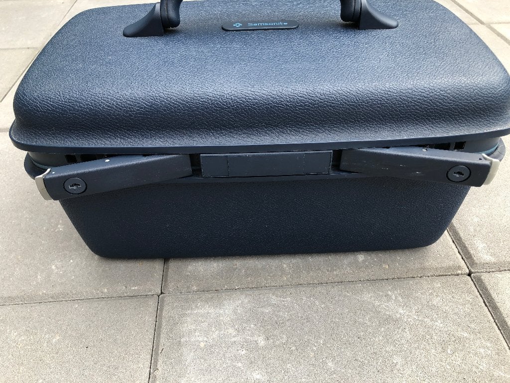 Beautycase, Sieraden, Tassen en Uiterlijk, Beautycases, Ophalen of Verzenden, Zo goed als nieuw, Blauw