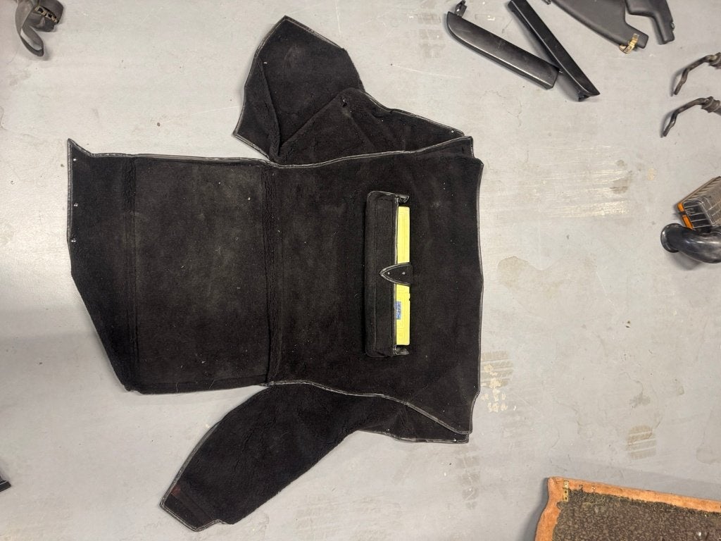 Porsche 911 964 zwarte kofferbakbekleding voorzijde, Auto-onderdelen, Ophalen, Gebruikt, Porsche