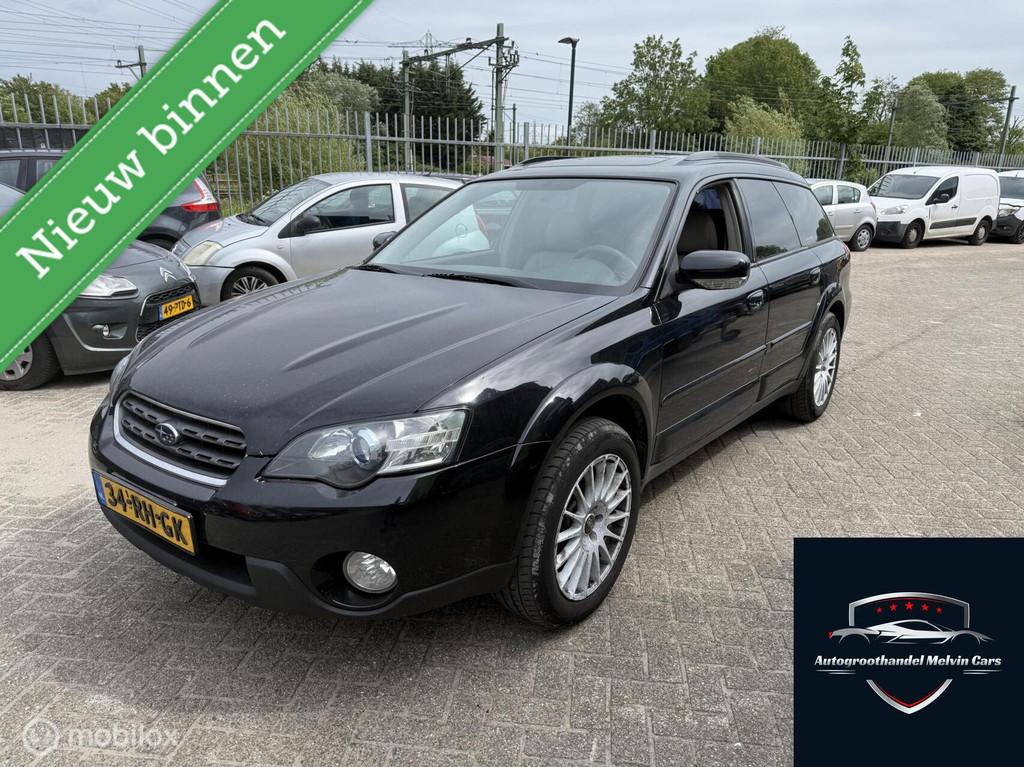 Subaru Legacy Touring Wagon 3.0R Leer Koelprobleem, Auto's, Subaru, Automaat, Gebruikt, Beige, 1520 kg