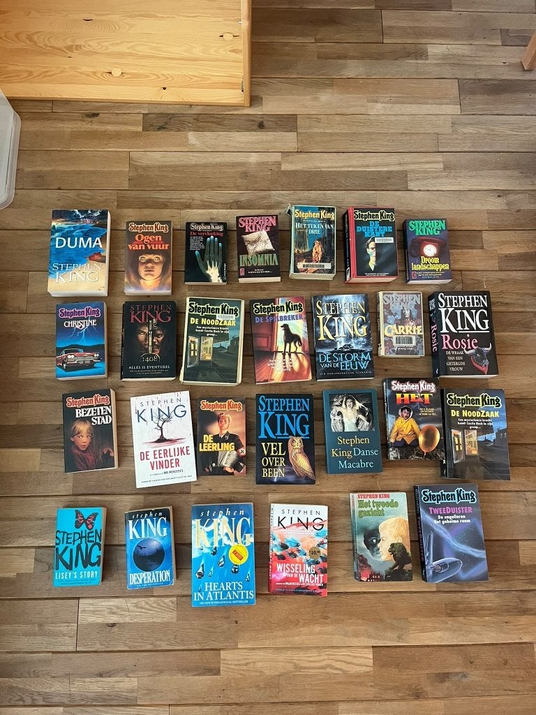 Boeken Stephen King, Ophalen, Gelezen, Stephen King