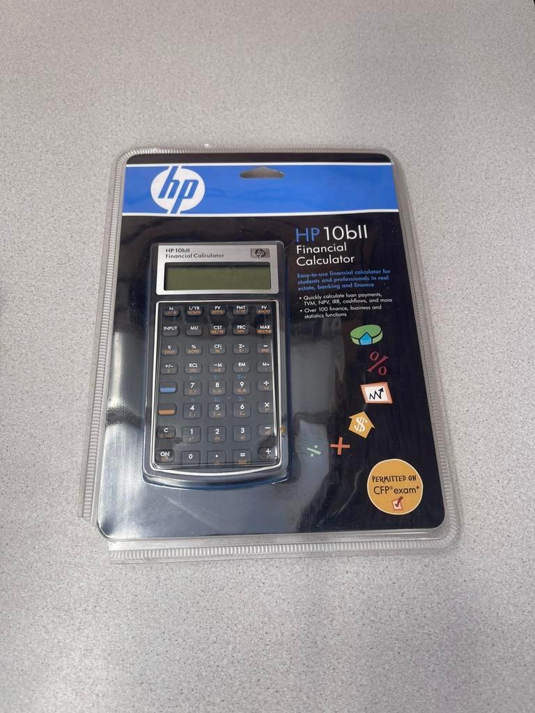 HP 10bll Financial Calculator, Ophalen of Verzenden, Zo goed als nieuw