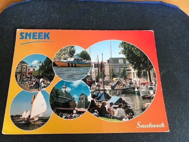 Sneek, Ophalen of Verzenden, Voor 1920, Gelopen, Friesland