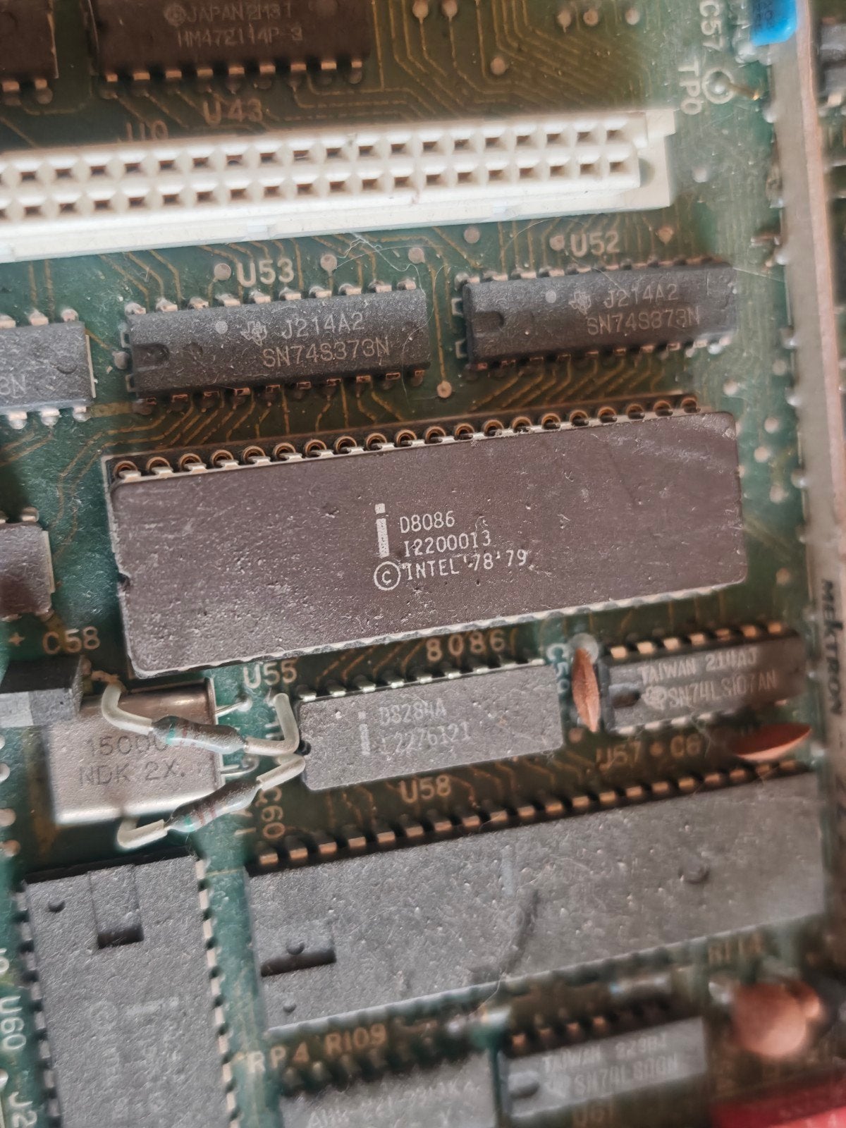 intel 8086 en ram, Computers en Software, Ophalen of Verzenden, Gebruikt, Minder dan 2 Ghz