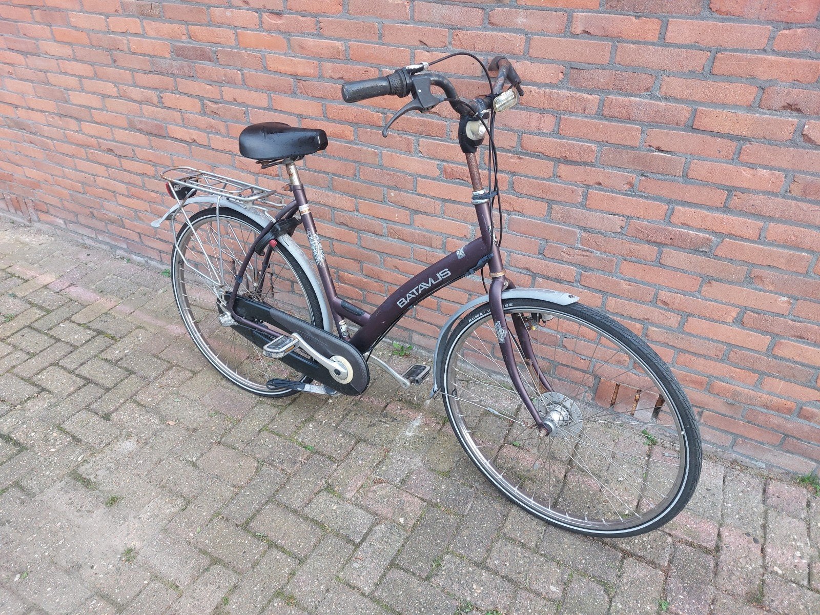 Damesfiets/ stationfiets/kroegfiets, Ophalen, Gebruikt, Batavus, Versnellingen