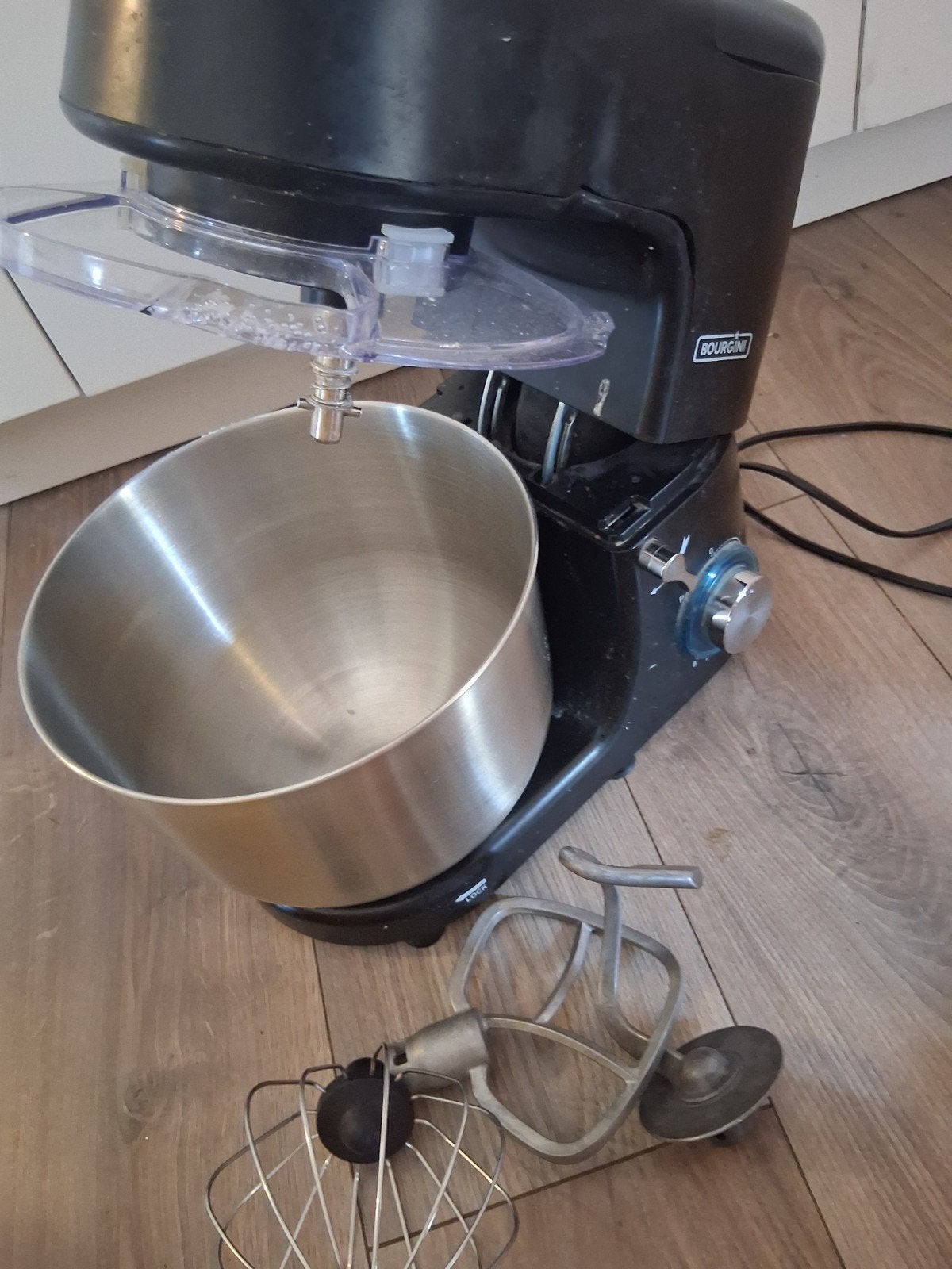 Bourgini keukenmachine, 4 liter of meer, Ophalen, Gebruikt, 3 snelheden of meer