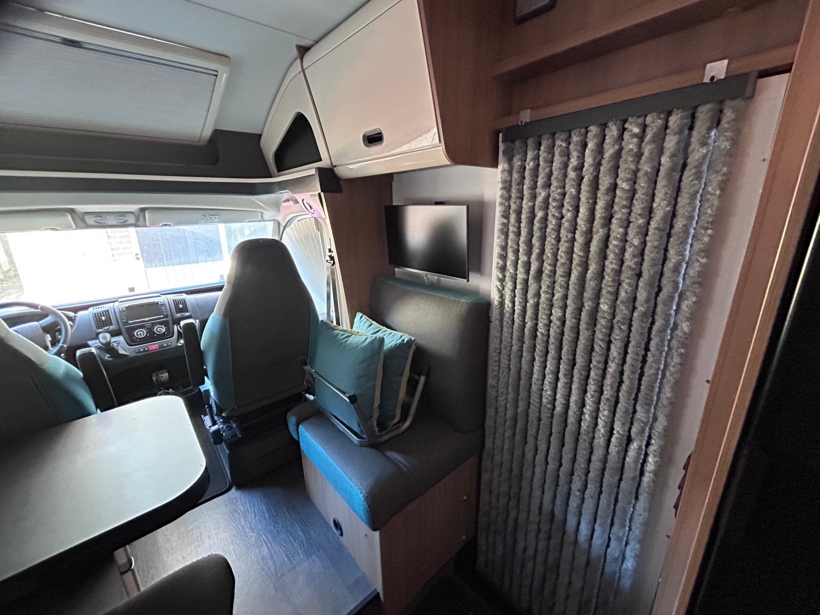 Te koop mooie camper, Caravans en Kamperen, Campers, Automaat, Standaard zit, Ringverwarming, Fiat