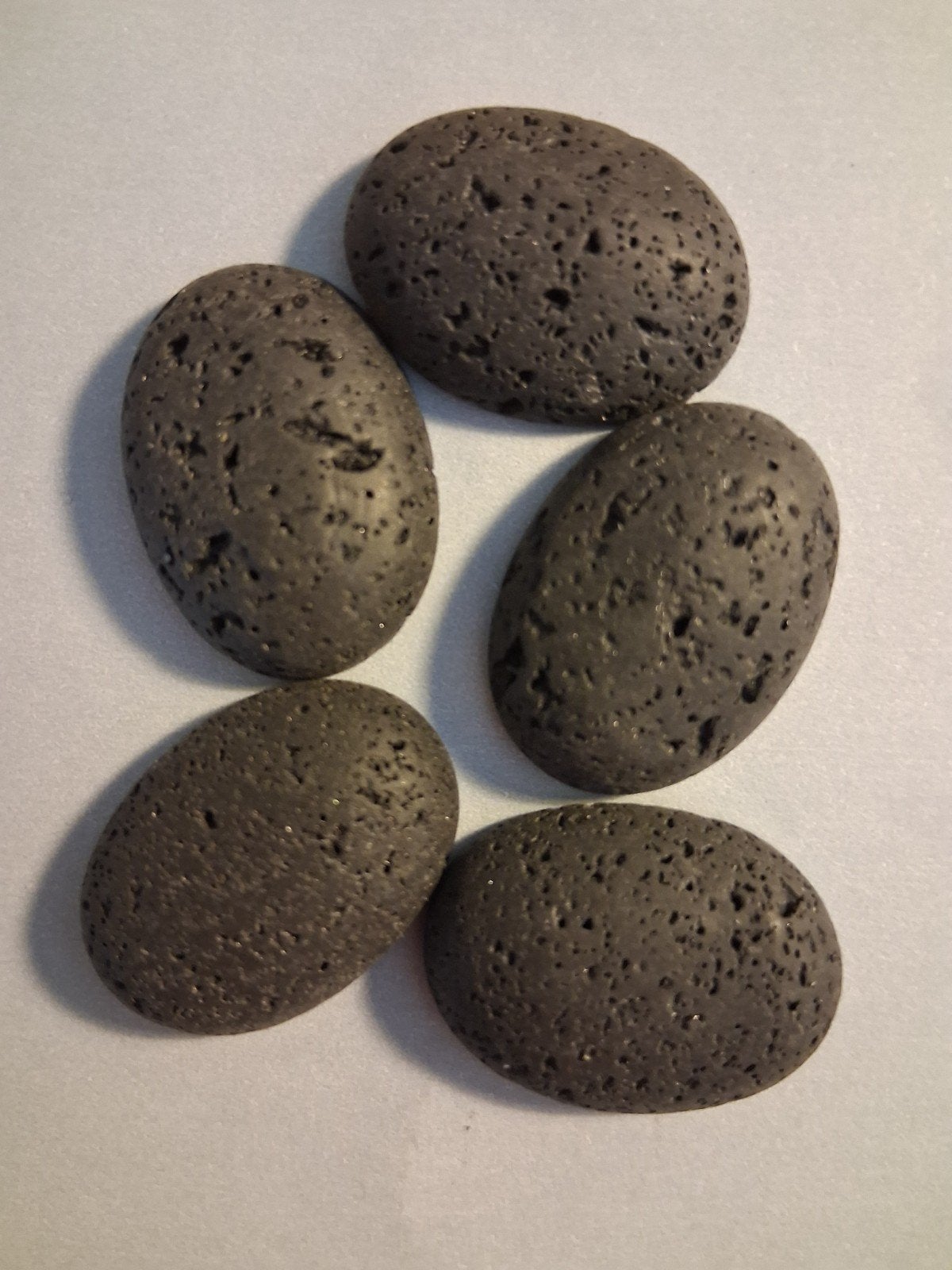 5 Shungit cabochons-- afmeting 25 x 30 mm, Verzenden, Nieuw