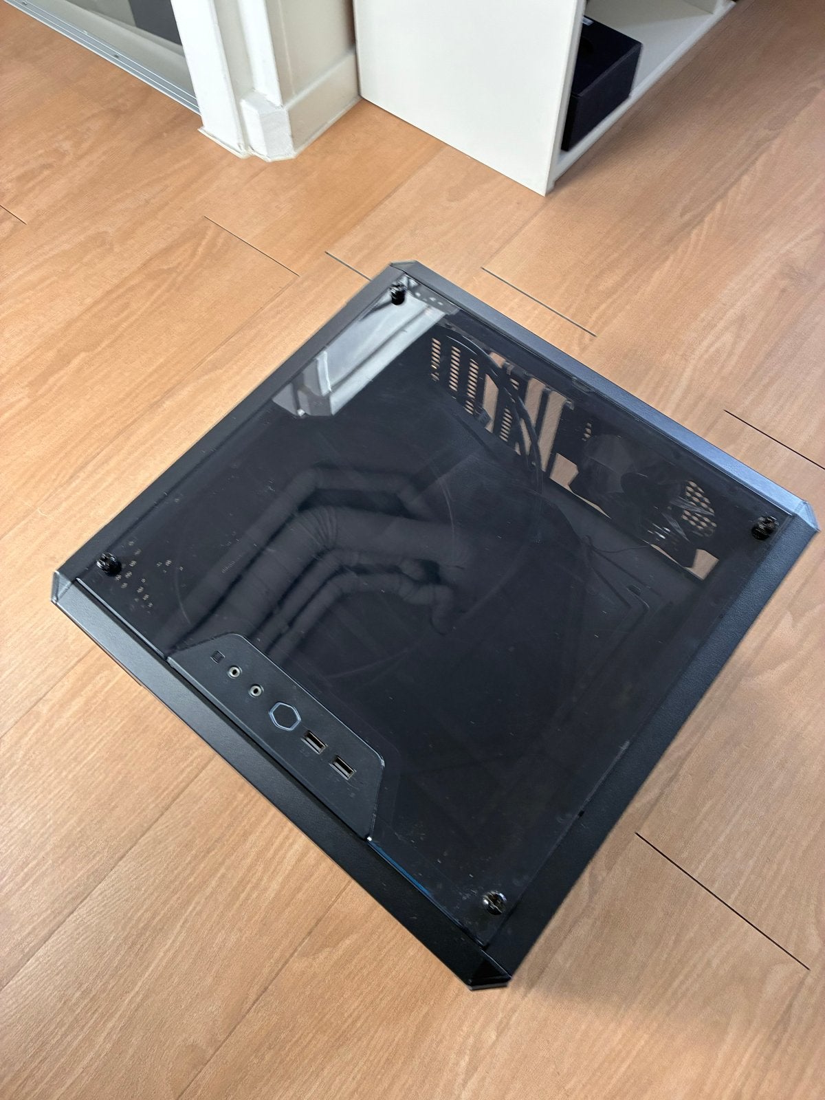 Coolermaster Masterbox Q500L Midi Tower PC Behuizing, Computers en Software, Ophalen, Zo goed als nieuw