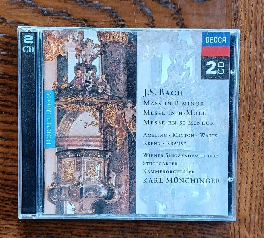 Bach - Messe in B-mineur, Cd's en Dvd's, Ophalen of Verzenden, Barok, Zo goed als nieuw, Overige typen