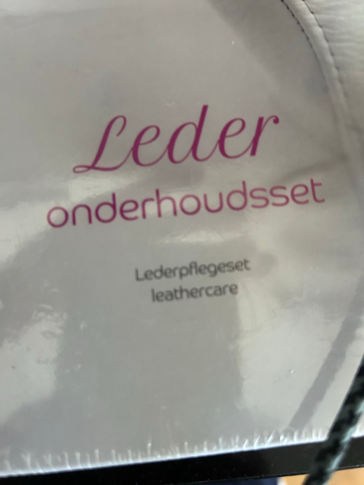 Prominent Leder Onderhoudsset - Nieuw in verpakking, Ophalen of Verzenden, Nieuw