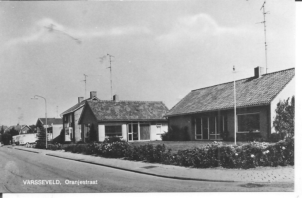 Varsseveld, Oranjestraat - Oude Ansichtkaart, Ophalen of Verzenden, 1960 tot 1980, Ongelopen, Gelderland