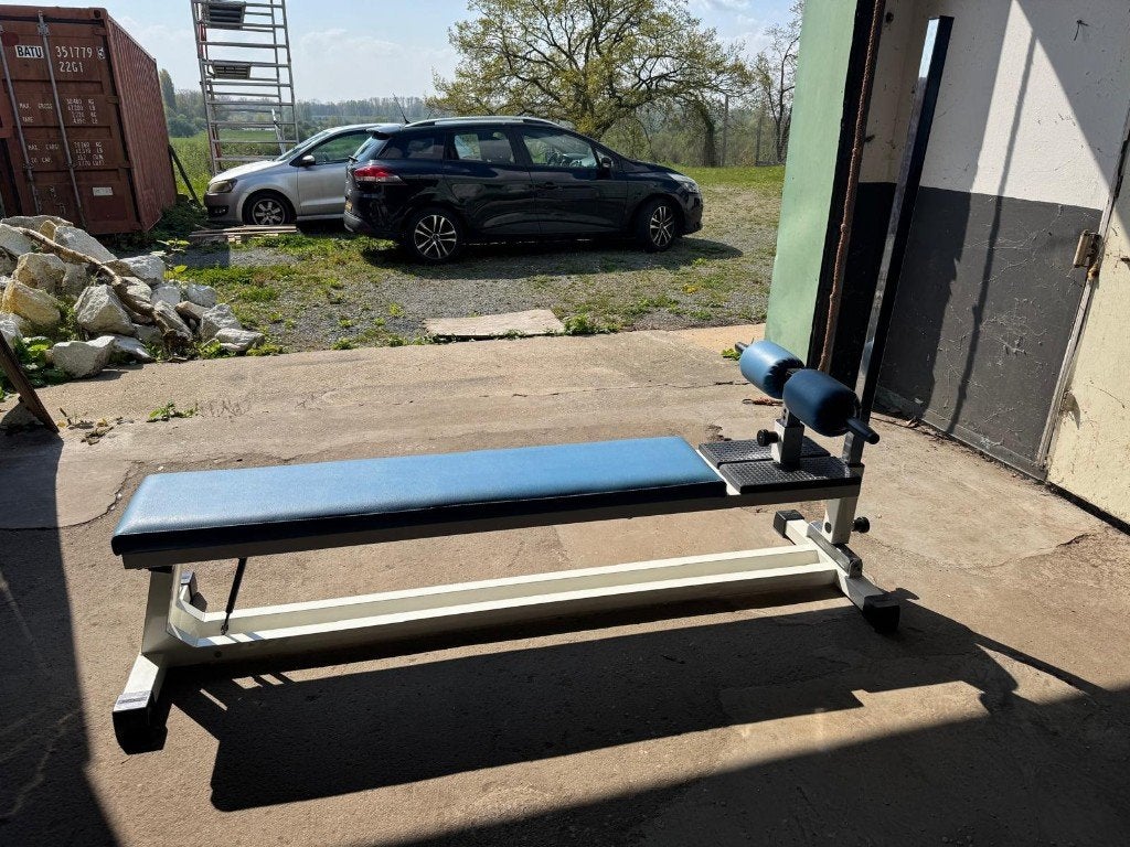 Technogym Buikspierbank / Decline Bench, -, -, Ophalen of Verzenden, Zo goed als nieuw