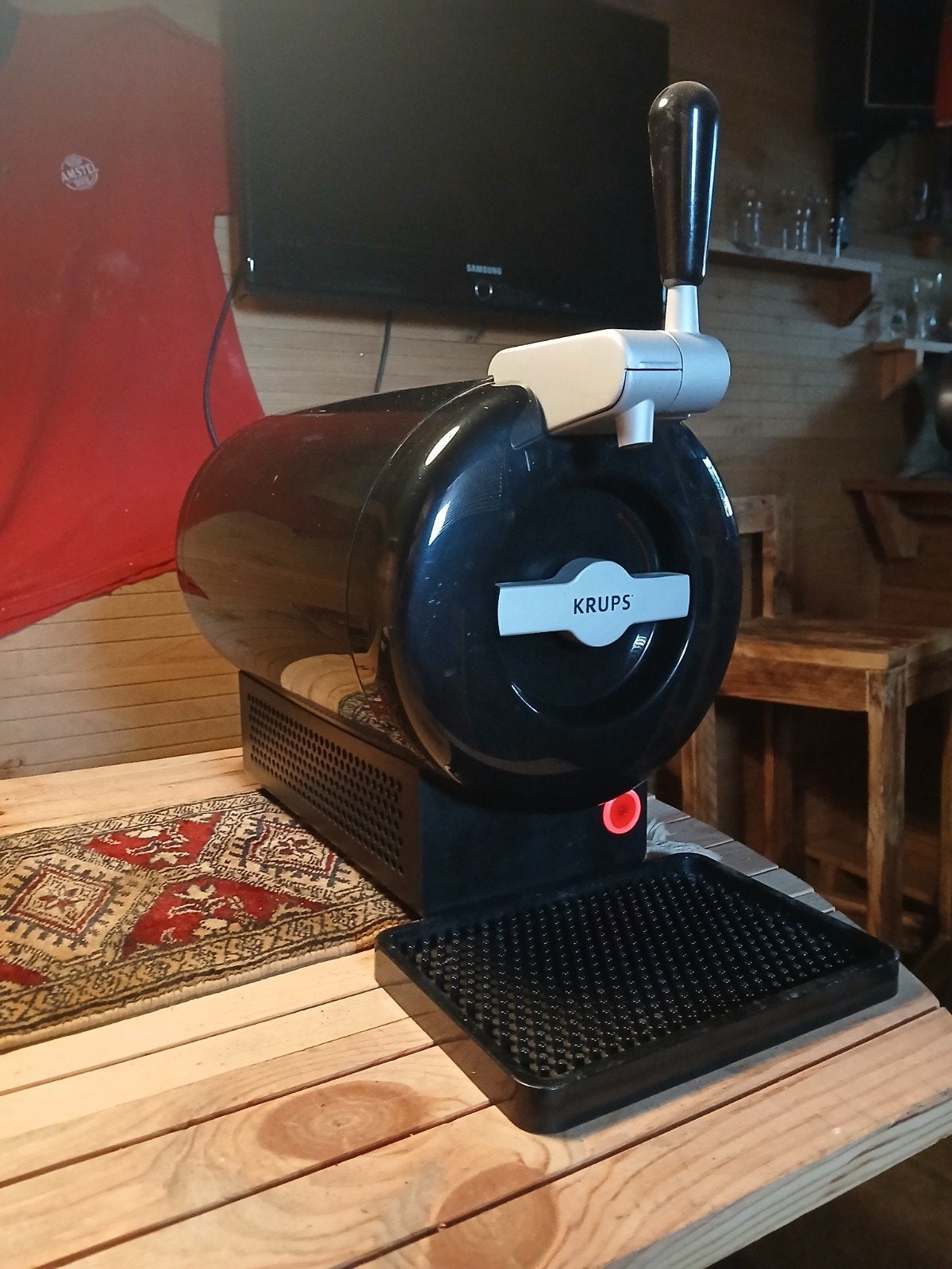 biertap tekoop, Ophalen