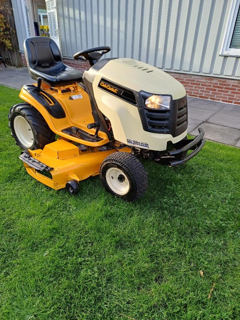 Cub Cadet 24pk 2 Cyl Kawasaki 132cm dek, Zware achteras!, Ophalen, Gebruikt, Elektrische starter, Cub cadet