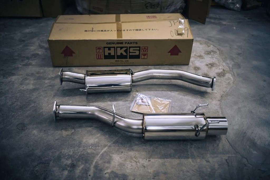 HKS Silent Hi-Power uitlaatsysteem - Skyline R32 GTR GT-R, Auto diversen, Tuning en Styling, Ophalen of Verzenden