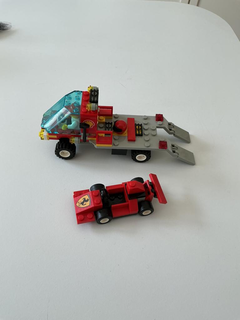 Lego setje 1253 Ferrari shell, City, Lego, Ophalen of Verzenden, Zo goed als nieuw