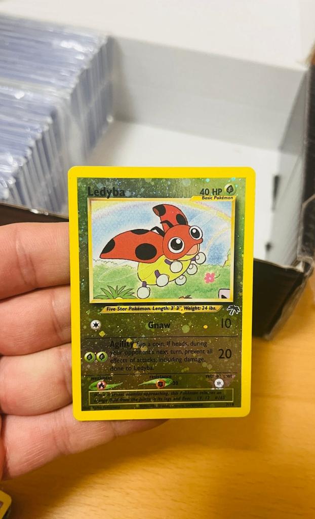 Ledyba 7/18 Reverse Holo Southern Islands Pokemon, Verzenden, Zo goed als nieuw, Losse kaart, Foil