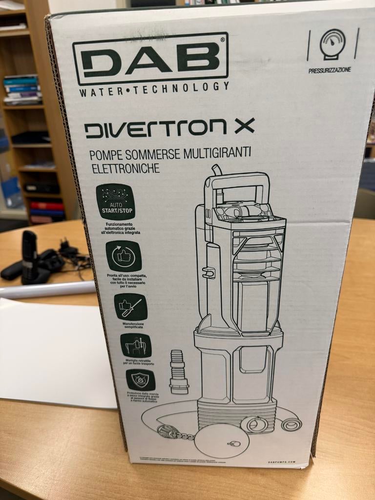 Nieuwe DAB Divertron X 650 Dompelpomp - Ongebruikt, Ophalen of Verzenden, Nieuw, Elektrisch, Dompelpomp